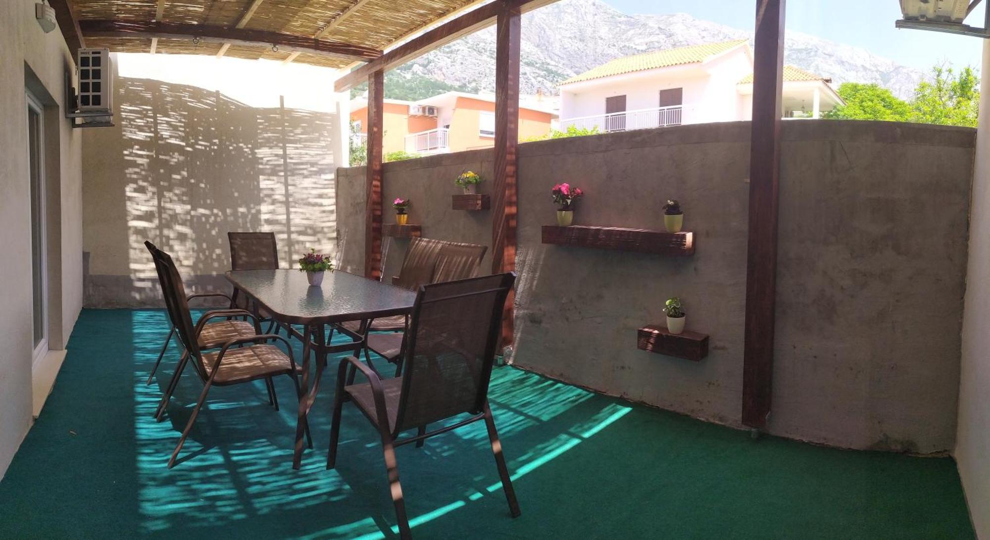 Apartment Skavo Baška Voda Exteriör bild